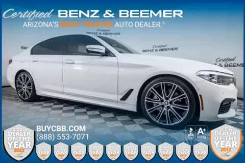 White 2019 BMW 5 Series 540i for sale in Scottsdale, AZ