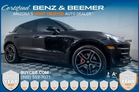 Black 2017 Porsche Macan Turbo for sale in Scottsdale, AZ