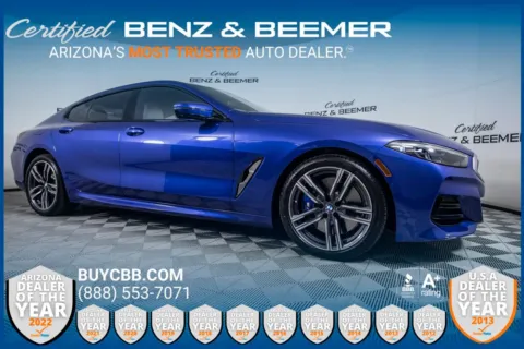 Blue 2023 BMW 8 Series 840 for sale in Scottsdale, AZ