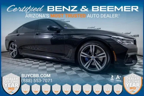 Black 2017 BMW 7 Series 750i for sale in Scottsdale, AZ