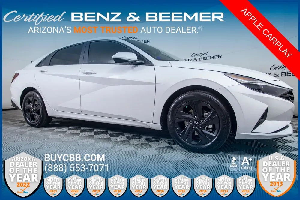 White 2022 Hyundai Elantra SEL for sale in Scottsdale, AZ
