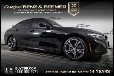 Black 2023 BMW 3 Series 330i for sale in Scottsdale, AZ