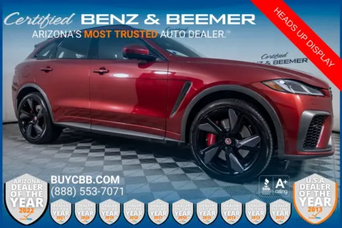 Red 2021 Jaguar F-PACE SVR for sale in Scottsdale, AZ
