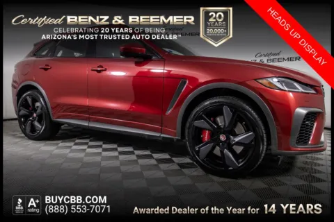 Red 2021 Jaguar F-PACE SVR for sale in Scottsdale, AZ