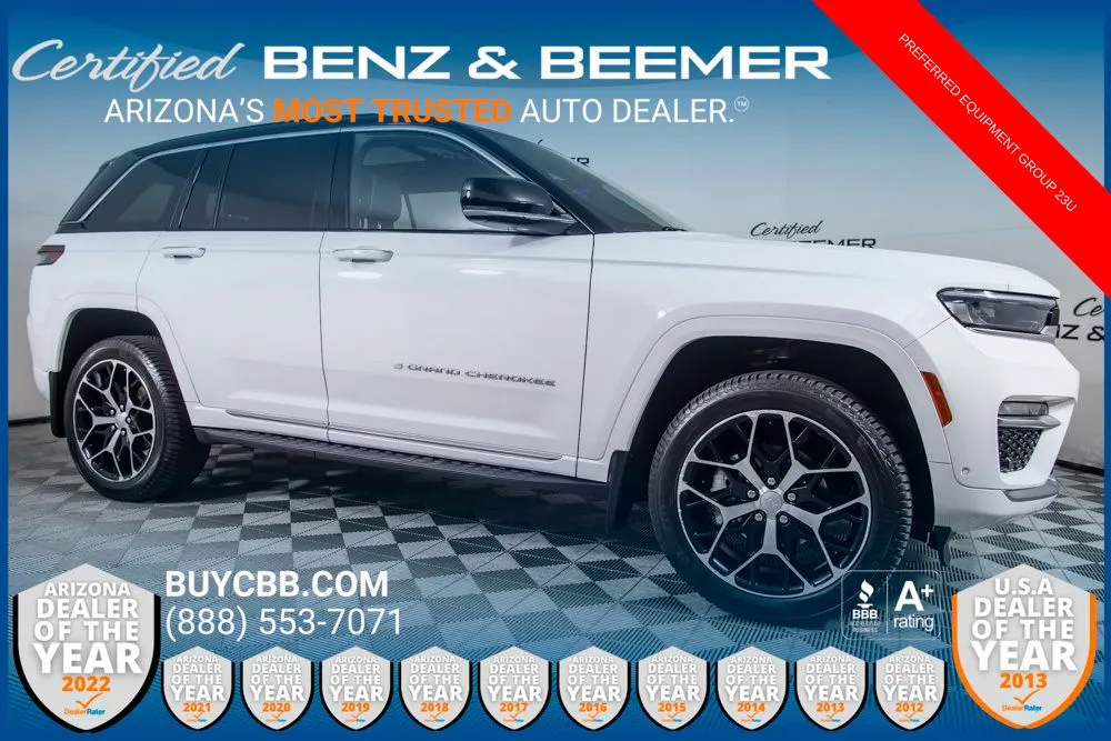 White 2024 Jeep Grand Cherokee Summit for sale in Scottsdale, AZ