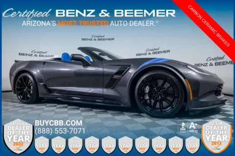 Gray 2017 Chevrolet Corvette Grand Sport for sale in Scottsdale, AZ