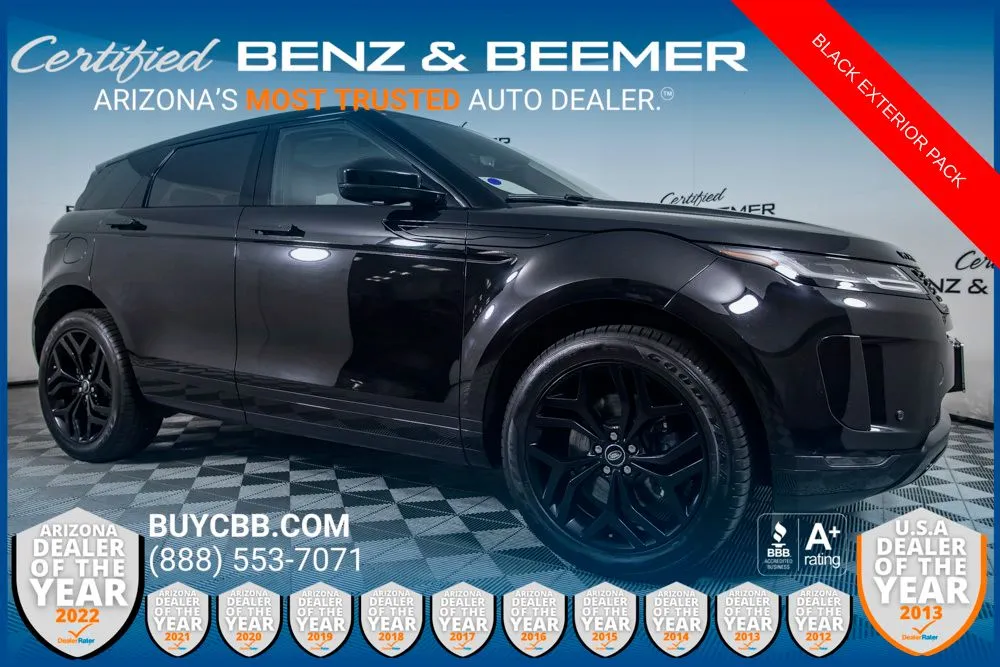 Black 2023 Land Rover Range Rover Evoque SE for sale in Scottsdale, AZ
