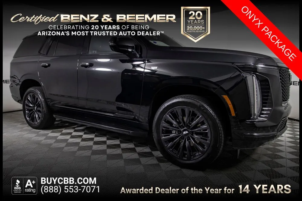 Black 2025 Cadillac Escalade Sport for sale in Scottsdale, AZ