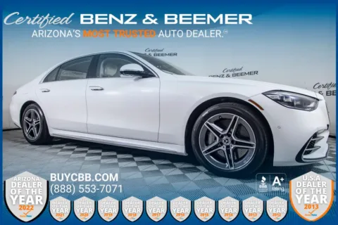 White 2024 Mercedes-Benz S-Class S 580 for sale in Scottsdale, AZ