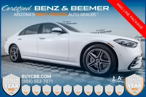 White 2024 Mercedes-Benz S-Class S 580 for sale in Scottsdale, AZ