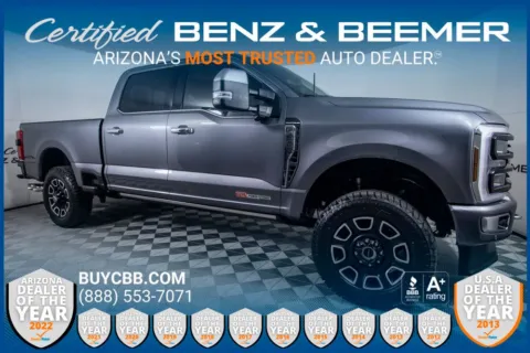 Gray 2024 Ford F-250SD Platinum for sale in Scottsdale, AZ