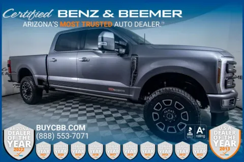 Gray 2024 Ford F-250SD Platinum for sale in Scottsdale, AZ