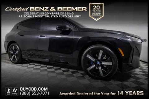 Black 2023 BMW iX xDrive50 for sale in Scottsdale, AZ