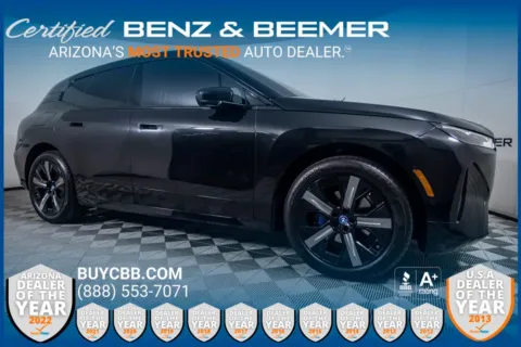 Black 2023 BMW iX xDrive50 for sale in Scottsdale, AZ