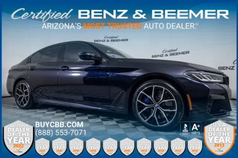Black 2023 BMW 5 Series 540i for sale in Scottsdale, AZ