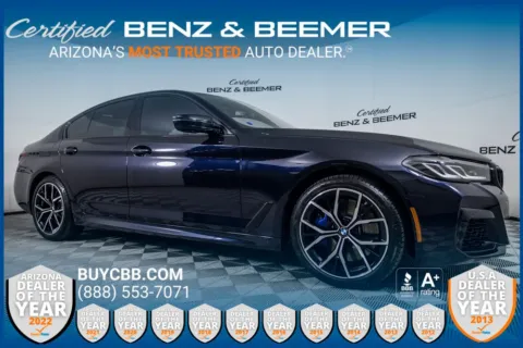Black 2023 BMW 5 Series 540i for sale in Scottsdale, AZ