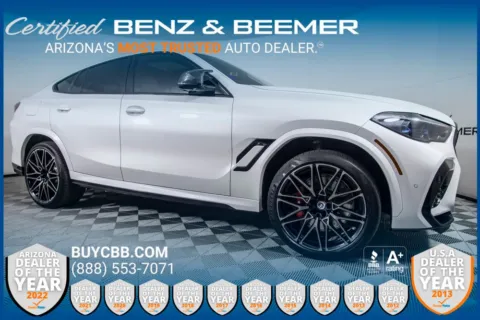 White 2023 BMW X6 M Competition for sale in Scottsdale, AZ