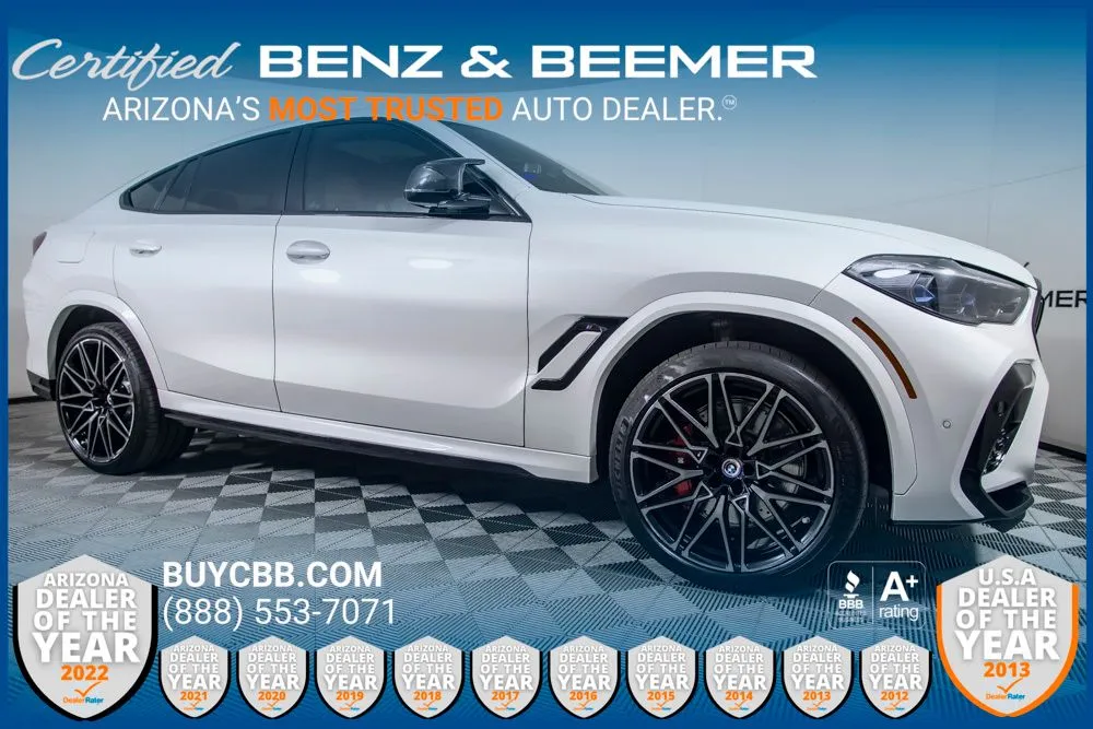 White 2023 BMW X6 M Competition for sale in Scottsdale, AZ