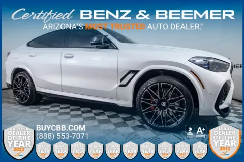 White 2023 BMW X6 M Competition for sale in Scottsdale, AZ
