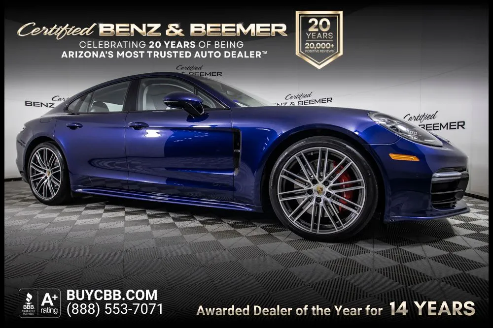 Blue 2020 Porsche Panamera GTS for sale in Scottsdale, AZ
