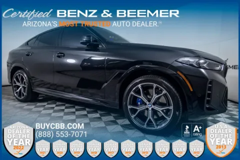 Black 2025 BMW X6 xDrive40i for sale in Scottsdale, AZ