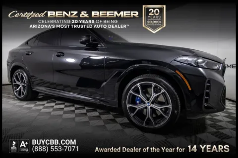Black 2025 BMW X6 xDrive40i for sale in Scottsdale, AZ
