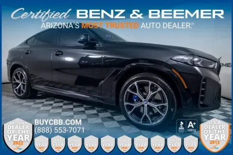 Black 2025 BMW X6 xDrive40i for sale in Scottsdale, AZ