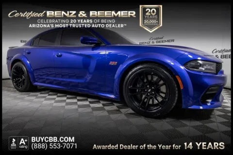 Blue 2021 Dodge Charger R/T Scat Pack Widebody for sale in Scottsdale, AZ