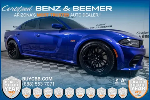 Blue 2021 Dodge Charger R/T Scat Pack Widebody for sale in Scottsdale, AZ