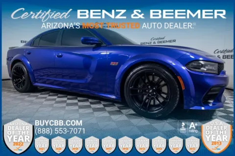 Blue 2021 Dodge Charger R/T Scat Pack Widebody for sale in Scottsdale, AZ