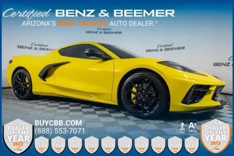 Yellow 2026 Chevrolet Corvette Stingray for sale in Scottsdale, AZ