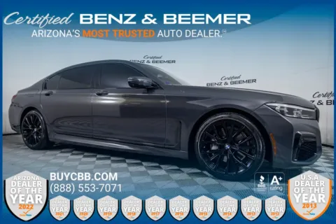 Gray 2021 BMW 7 Series 740i for sale in Scottsdale, AZ
