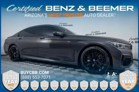 Gray 2021 BMW 7 Series 740i for sale in Scottsdale, AZ