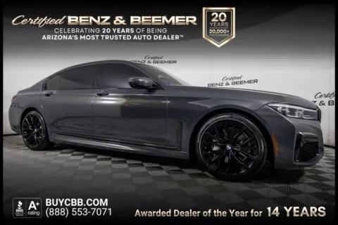 Gray 2021 BMW 7 Series 740i for sale in Scottsdale, AZ