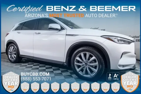 White 2020 INFINITI QX50 LUXE for sale in Scottsdale, AZ