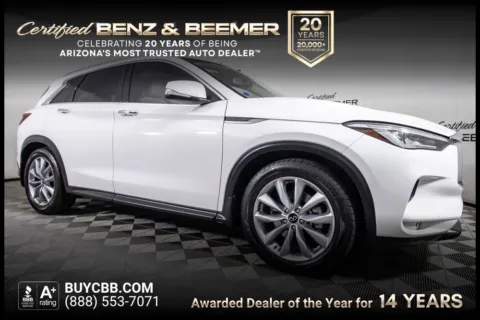 White 2020 INFINITI QX50 LUXE for sale in Scottsdale, AZ