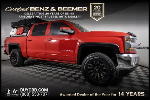 Red 2018 Chevrolet Silverado 1500 LT for sale in Scottsdale, AZ