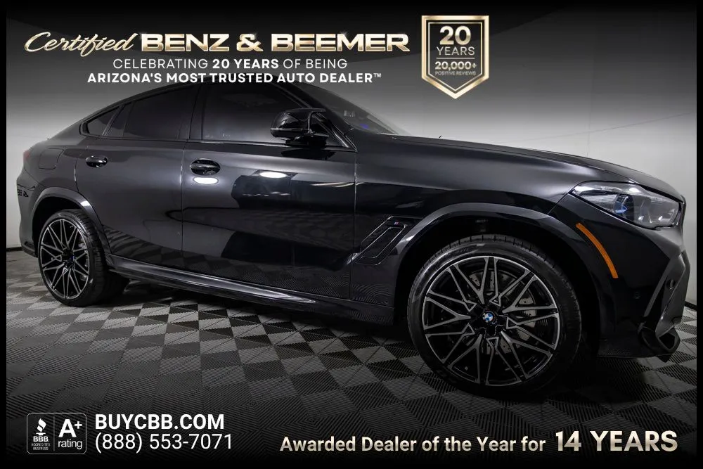 Black 2023 BMW X6 M Competition for sale in Scottsdale, AZ