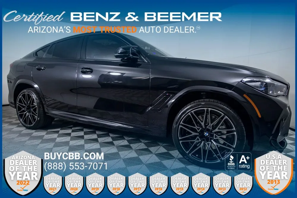 Black 2023 BMW X6 M Competition for sale in Scottsdale, AZ
