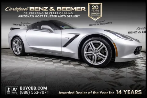 Silver 2016 Chevrolet Corvette Stingray for sale in Scottsdale, AZ
