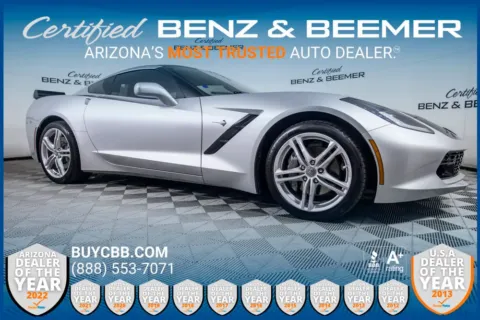 Silver 2016 Chevrolet Corvette Stingray for sale in Scottsdale, AZ