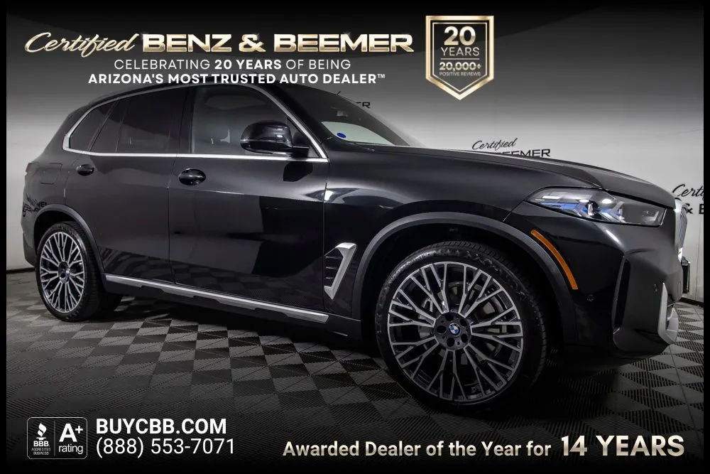 Black 2025 BMW X5 xDrive40i for sale in Scottsdale, AZ