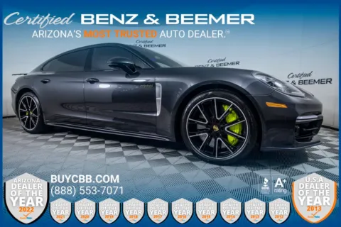 Gray 2018 Porsche Panamera E-Hybrid Turbo S Executive for sale in Scottsdale, AZ