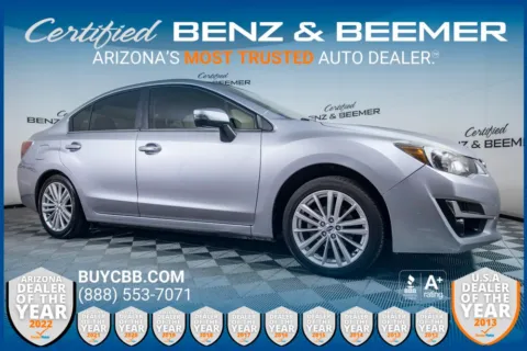 Silver 2015 Subaru Impreza 2.0i Limited for sale in Scottsdale, AZ