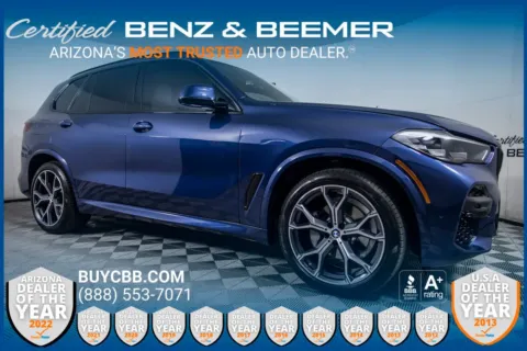 Blue 2023 BMW X5 xDrive40i for sale in Scottsdale, AZ