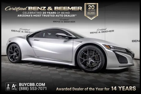 Silver 2019 Acura NSX for sale in Scottsdale, AZ