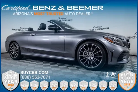 Gray 2021 Mercedes-Benz C-Class C 300 for sale in Scottsdale, AZ