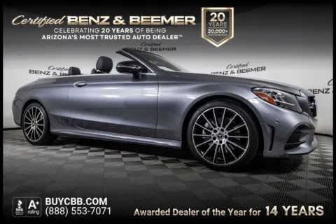 Gray 2021 Mercedes-Benz C-Class C 300 for sale in Scottsdale, AZ