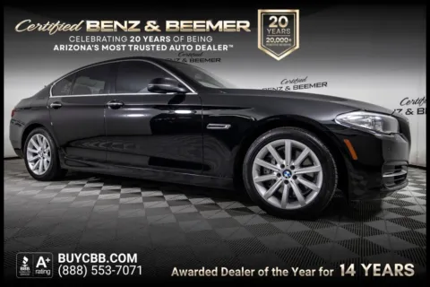 Black 2014 BMW 5 Series 535i for sale in Scottsdale, AZ