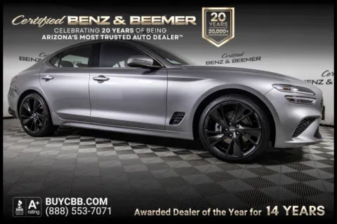 Silver 2023 Genesis G70 2.0T for sale in Scottsdale, AZ